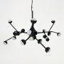 Изображение Люстра-молекула в чорному кольорі на 18 світлодіодів ИМ Light-Deco 3 