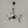 Изображение Люстра-молекула в чорному кольорі на 18 світлодіодів ИМ Light-Deco 2 