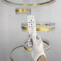Изображение Латунна люстра з 6 кільцями з рельєфним акрилом Ø80 см ИМ Light-Deco 6 