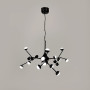 Изображение Люстра-молекула в чорному кольорі на 18 світлодіодів ИМ Light-Deco 