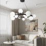 Зображення Люстра підвісна кільцева на 15 білих плафонів ИМ Light-Deco 5 