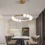 Изображение Люстра Nordic Pearl з плафонами-перлинками на 3 режими ИМ Light-Deco 11 