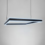 Изображение Люстра з підвісним квадратом у чорному корпусі 60 см ИМ Light-Deco 4 