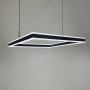 Изображение Люстра з підвісним квадратом у чорному корпусі 60 см ИМ Light-Deco 5 
