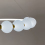 Зображення Люстра Nordic Pearl з плафонами-перлинками на 3 режими Ø 60 см ИМ Light-Deco 
