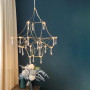 Изображение Дизайнерська невагома золота люстра d60 см ИМ Light-Deco 6 