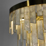 Зображення Каскадна люстра з мармуровими пластинами Ø60х50 см ИМ Light-Deco 5 