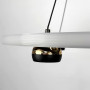Зображення Кільцева чорна Led люстра з золотою фурнітурою Ø 60 см ИМ Light-Deco 3 