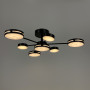 Зображення Чорна світлодіодна люстра Ø 70 см 55 Вт ИМ Light-Deco 2 