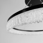 Изображение Кільцева чорна люстра з акриловим розсіювачем Ø60 см ИМ Light-Deco 2 