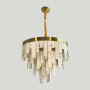 Зображення Каскадна люстра з мармуровими пластинами Ø60х50 см ИМ Light-Deco 6 
