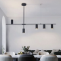 Изображение Люстра подвесная линейная Light House LNF-17568/5 BK+BK (цоколь GU10) ИМ Light-Deco 
