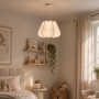 Изображение Люстра із підвісним білим фігурним абажуром Ø40х35 см ИМ Light-Deco 6 