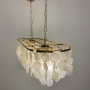 Изображение Видовжена золота люстра ATHELIA із перламутровими пластинами ИМ Light-Deco 2 
