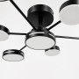 Зображення Чорна світлодіодна люстра Ø 70 см 55 Вт ИМ Light-Deco 4 