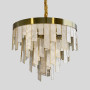 Зображення Каскадна люстра з мармуровими пластинами Ø60х50 см ИМ Light-Deco 2 