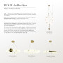 Зображення Люстра Nordic Pearl з плафонами-перлинками на 3 режими Ø 60 см ИМ Light-Deco 5 