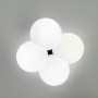 Изображение Стельова люстра у формі чотирьох білих куль 40х40 см ИМ Light-Deco 3 