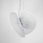 Изображение Футуристична люстра у білому корпусі Ø 30 см ИМ Light-Deco 4 