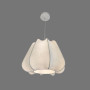 Изображение Люстра із підвісним білим фігурним абажуром Ø40х35 см ИМ Light-Deco 5 