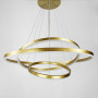Зображення Люстра підвісна світлодіодна LNF-17459 AB 65 Вт на три кільця діаметр 60+40+20 см латунь ИМ Light-Deco 3 