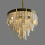 Зображення Каскадна люстра з мармуровими пластинами Ø60х50 см ИМ Light-Deco 3 