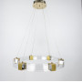 Зображення Люстра Round Dome у золотому каркасі ИМ Light-Deco 2 