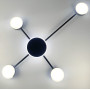 Зображення Люстра стельова LED Light House LF-17450/4 38W, колір чорний ИМ Light-Deco 