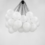 Зображення Люстра-пучок Pumpo Bubbles в чорному корпусі ⌀ 70 см 37 кульок ИМ Light-Deco 