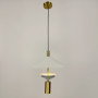 Зображення Елегантна підвісна люстра із латунним спотом ИМ Light-Deco 1 