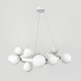 Зображення Кільцева біла люстра з 15 білими плафонами Ø 75 см ИМ Light-Deco 3 