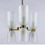 Изображение Люстра в корпусі латунь з видовженими матовими плафонами ИМ Light-Deco 