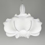 Зображення Люстра із білим фігурним абажуром Ø 80 см ИМ Light-Deco 