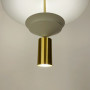 Зображення Елегантна підвісна люстра із латунним спотом ИМ Light-Deco 5 