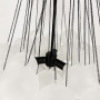 Зображення Люстра-пучок Pumpo Bubbles в чорному корпусі ⌀ 70 см 37 кульок ИМ Light-Deco 5 