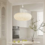 Зображення Підвісний світильник з білим фігурним абажуром Ø 38 см ИМ Light-Deco 6 
