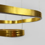 Зображення Незвичайна та ефектна золота люстра на 2 яруси Ø 80 см ИМ Light-Deco 1 