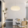 Зображення Підвісний світильник з білим фігурним абажуром Ø 38 см ИМ Light-Deco 7 