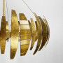 Изображение Підвісна люстра у золотому корпусі Ø 50 см ИМ Light-Deco 3 