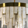 Зображення Каскадна люстра з мармуровими пластинами Ø80х55 см ИМ Light-Deco 4 