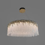 Зображення Золота люстра з фактурними скляними підвісками Ø60 см ИМ Light-Deco 3 