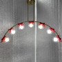 Зображення Золота люстра-дуга на 7 подвійних плафонів ИМ Light-Deco 3 