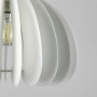 Изображение Люстра з білим акриловим абажуром Ø 32х25 см ИМ Light-Deco 3 