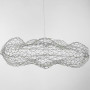 Зображення Декоративна люстра-хмаринка LED CLOUD у срібному корпусі 60х37 см ИМ Light-Deco 1 