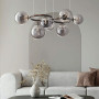 Изображение Чорна люстра Gorizia на 7 графітових плафонів ИМ Light-Deco 4 