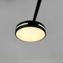 Изображение Люстра потолочная светодиодная Light House LNF-17548/3+3 BK 45 Вт Ø 65 см черная ИМ Light-Deco 2 