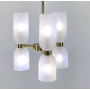 Изображение Люстра в корпусі латунь з видовженими матовими плафонами ИМ Light-Deco 1 