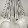 Зображення Люстра-пучок Pumpo Bubbles в чорному корпусі ⌀ 70 см 37 кульок ИМ Light-Deco 7 