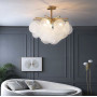 Изображение Латунний світильник з унікальними скляними пластинами ИМ Light-Deco 7 