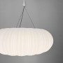 Зображення Підвісний світильник з білим фігурним абажуром Ø 38 см ИМ Light-Deco 1 